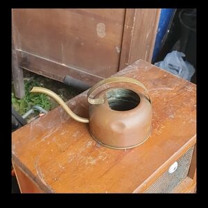 Vintage True Genuine Copper oil can